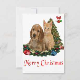 Tarjetas de Navidad para animales