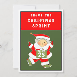 Tarjetas de Navidad para Corredores