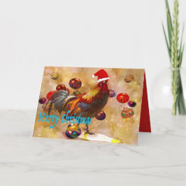 Tarjetas de navidad para los amantes del pollo
