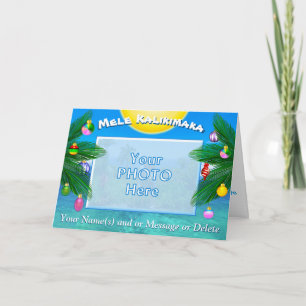 Tarjetas de Navidad personalizadas Kalikimaka de