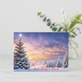 Tarjetas de Navidad personalizadas únicas X-mas bl