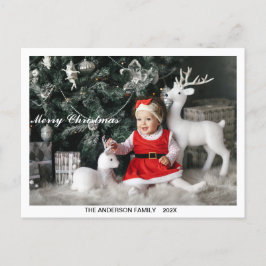 Tarjetas de Navidad personalizado, foto personaliz