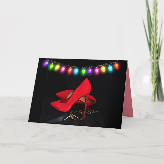 TARJETAS DE NAVIDAD PICANTES PARA MARIDO ESposAS C (Anverso)