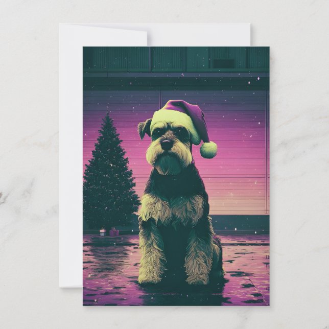 Tarjetas de Navidad Retro (Anverso)