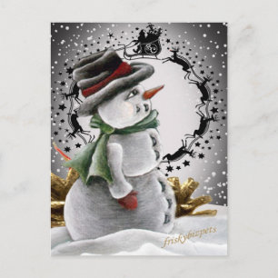 Tarjetas de Navidad Snowman