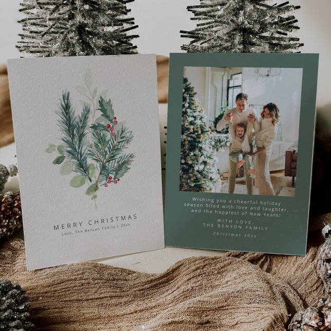 Tarjetas de navidad | Tarjetas de vacaciones fotog (Subido por el creador)