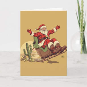 Tarjetas de Navidad Vintage del Suroeste