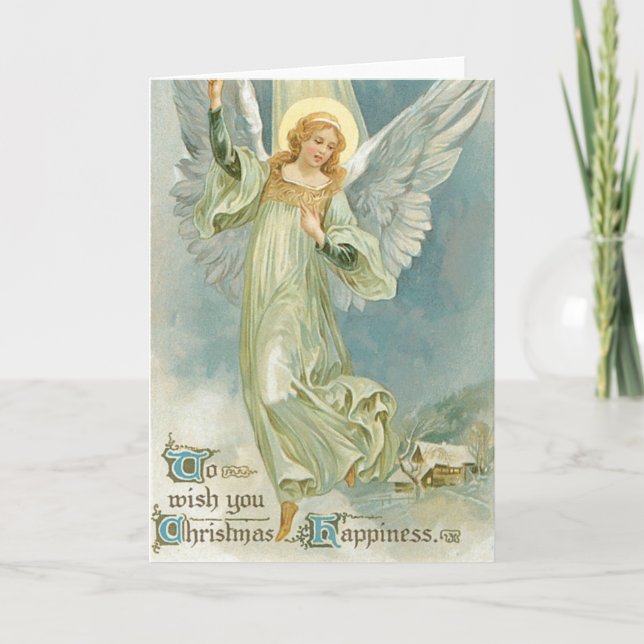Tarjetas de Navidades Angel (Anverso)