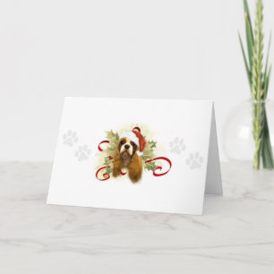 Tarjetas de Navidades Cavalier King Charles Spanie