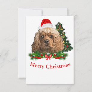 Tarjetas de Navidades de espeleología de Cocker