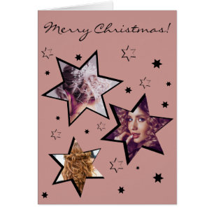 Tarjetas de Navidades de fotógrafos Personalizados