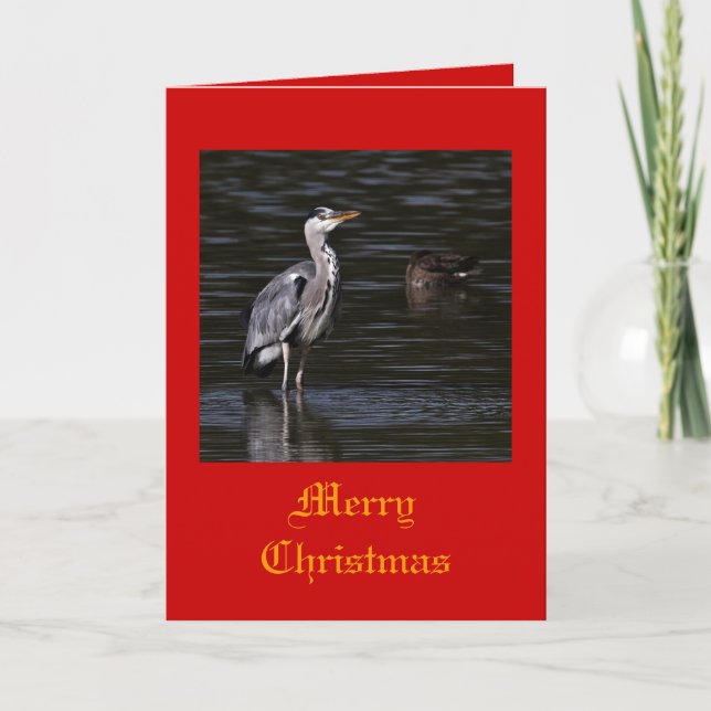Tarjetas de Navidades de Heron (Anverso)