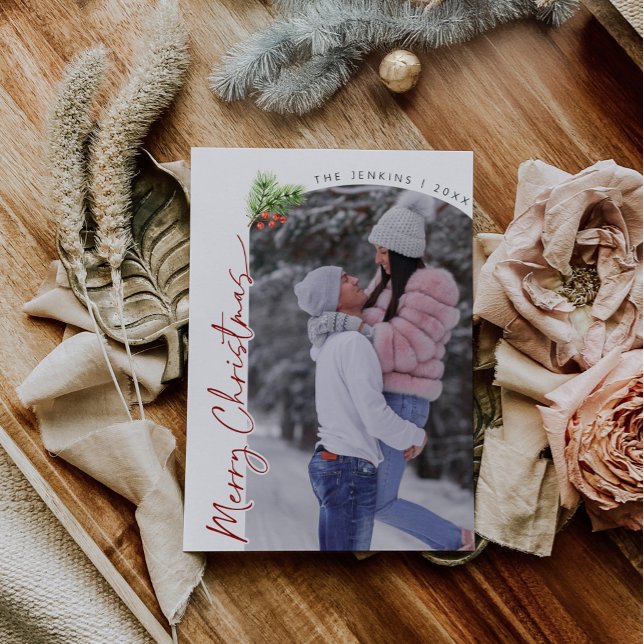 Tarjetas de Navidades de la familia Arch Photo (Subido por el creador)