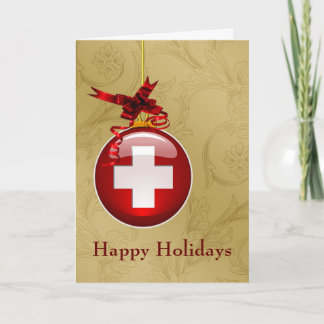 tarjetas de Navidades de la profesión médica de la