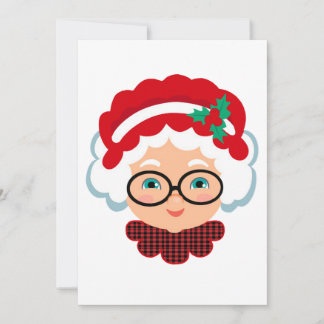 Tarjetas de Navidades de la Sra. Santa Claus