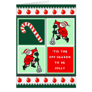 Tarjetas de Navidades de Lacrosse Team