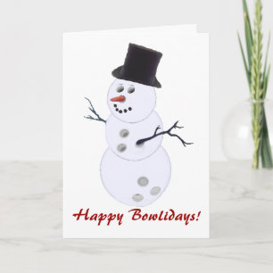 Tarjetas de Navidades de los amantes de los bolos