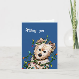 Tarjetas de Navidades de Norwich Terrier