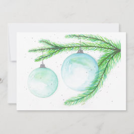 Tarjetas de Navidades de Ornamentos de Navidad