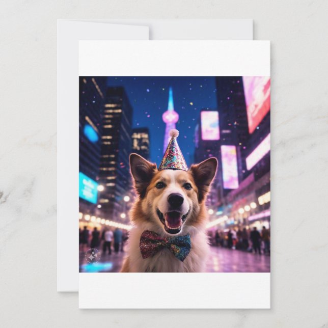 tarjetas de navidades de perro 2025 (Anverso)