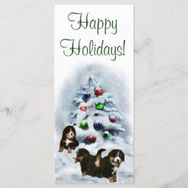 Tarjetas de Navidades de Perro de Montaña de Berne