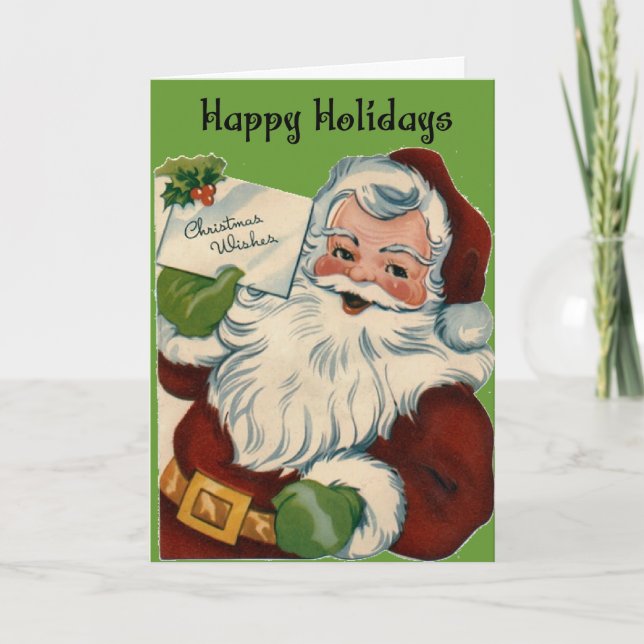 Tarjetas de Navidades de Santa Vieja (Anverso)