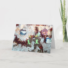 Tarjetas de Navidades de sensibilización sobre la