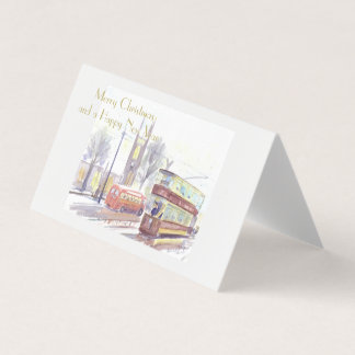 Tarjetas de Navidades de tranvía clase Newcastle u
