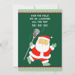Tarjetas de Navidades de vacaciones de Lacrosse