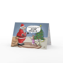 Tarjetas de Navidades divertidas: Dejen de juzgar