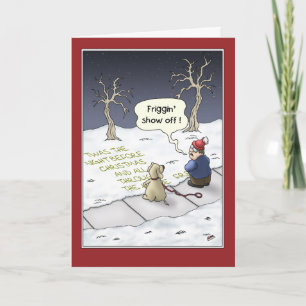 Tarjetas de Navidades divertidas: flujo continuo