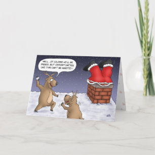 Tarjetas de Navidades divertidas: Oportunidades