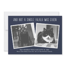 Tarjetas de Navidades divertidas para los propieta