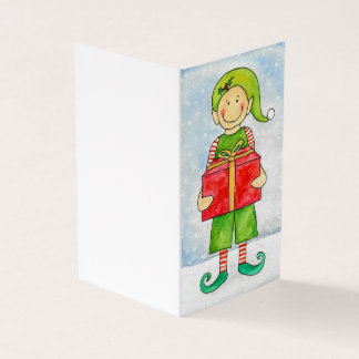 Tarjetas de Navidades Elf Happy