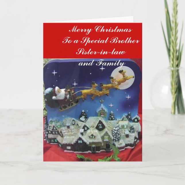 Tarjetas de Navidades familiares (Anverso)