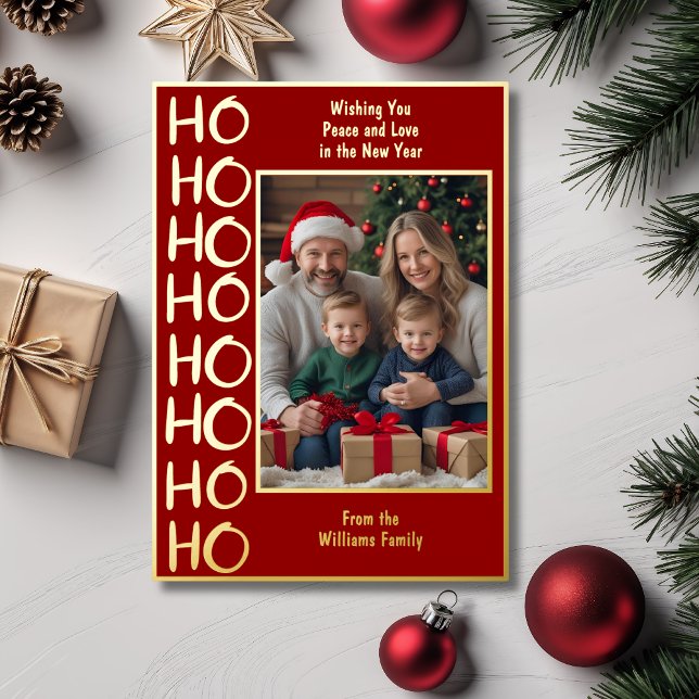 Tarjetas de Navidades familiares 2 fotos Deseos de (Subido por el creador)