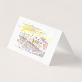 Tarjetas de Navidades Gateshead Milenium Bridge