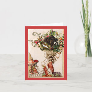 Tarjetas de Navidades Marie Antoinette