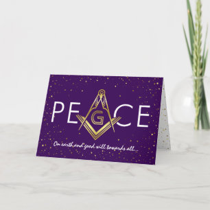 Tarjetas de Navidades masónicos   Festividad de ma