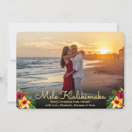 Tarjetas de Navidades Mele Kalikimaka, foto modern
