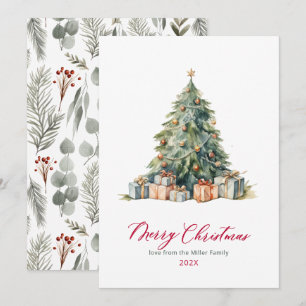 Tarjetas de Navidades no fotográficos con guiones 