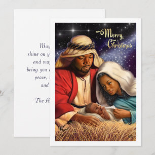 Tarjetas de Navidades planos de arte de la nativid