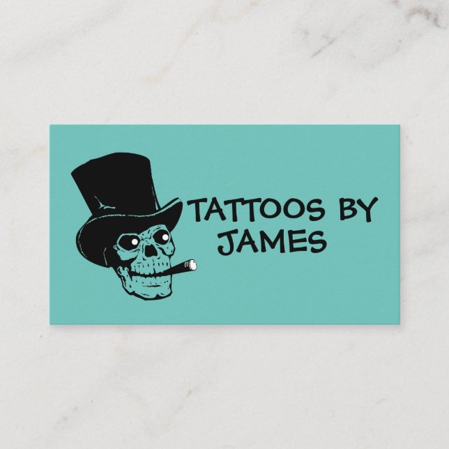 TARJETAS DE NEGOCIO ARTISTAS DE TATTOO (Anverso)