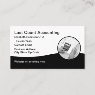 Tarjetas de Negocio CPA modernas