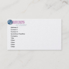 TARJETAS DE NEGOCIO CREAN SU PROPIO PERSONAL O NEG