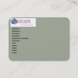 TARJETAS DE NEGOCIO CREAN SU PROPIO PERSONAL O NEG