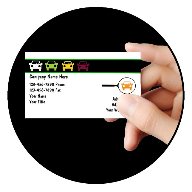 Tarjetas de Negocio de Autos (Subido por el creador)