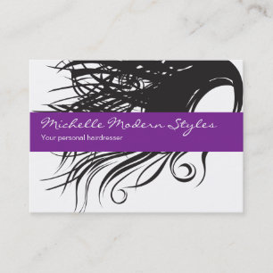 Tarjetas de Negocio de Belleza de Cabello