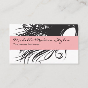 Tarjetas de Negocio de Belleza de Cabello