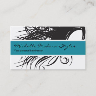 Tarjetas de Negocio de Belleza de Cabello